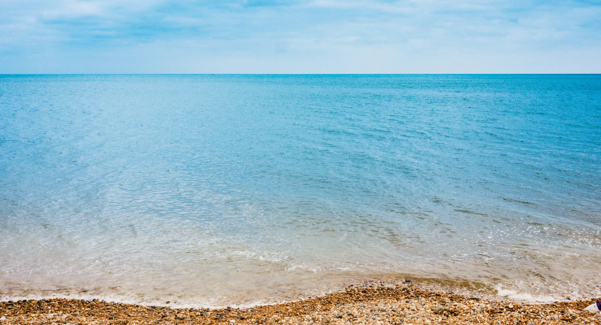 Kieselsteinstrand an der Ostsee bei Rerik